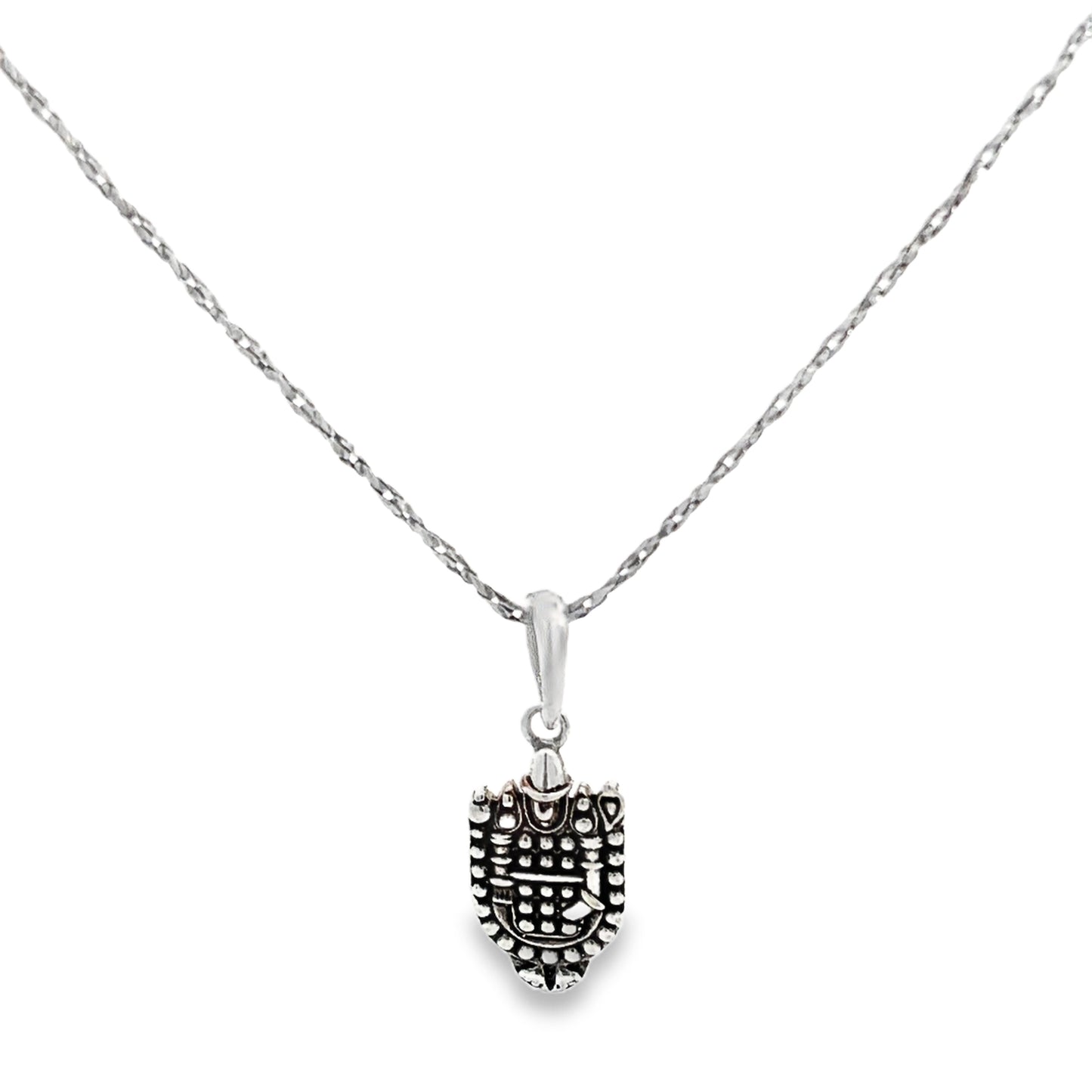 Elegant Silver Balaji Pendant