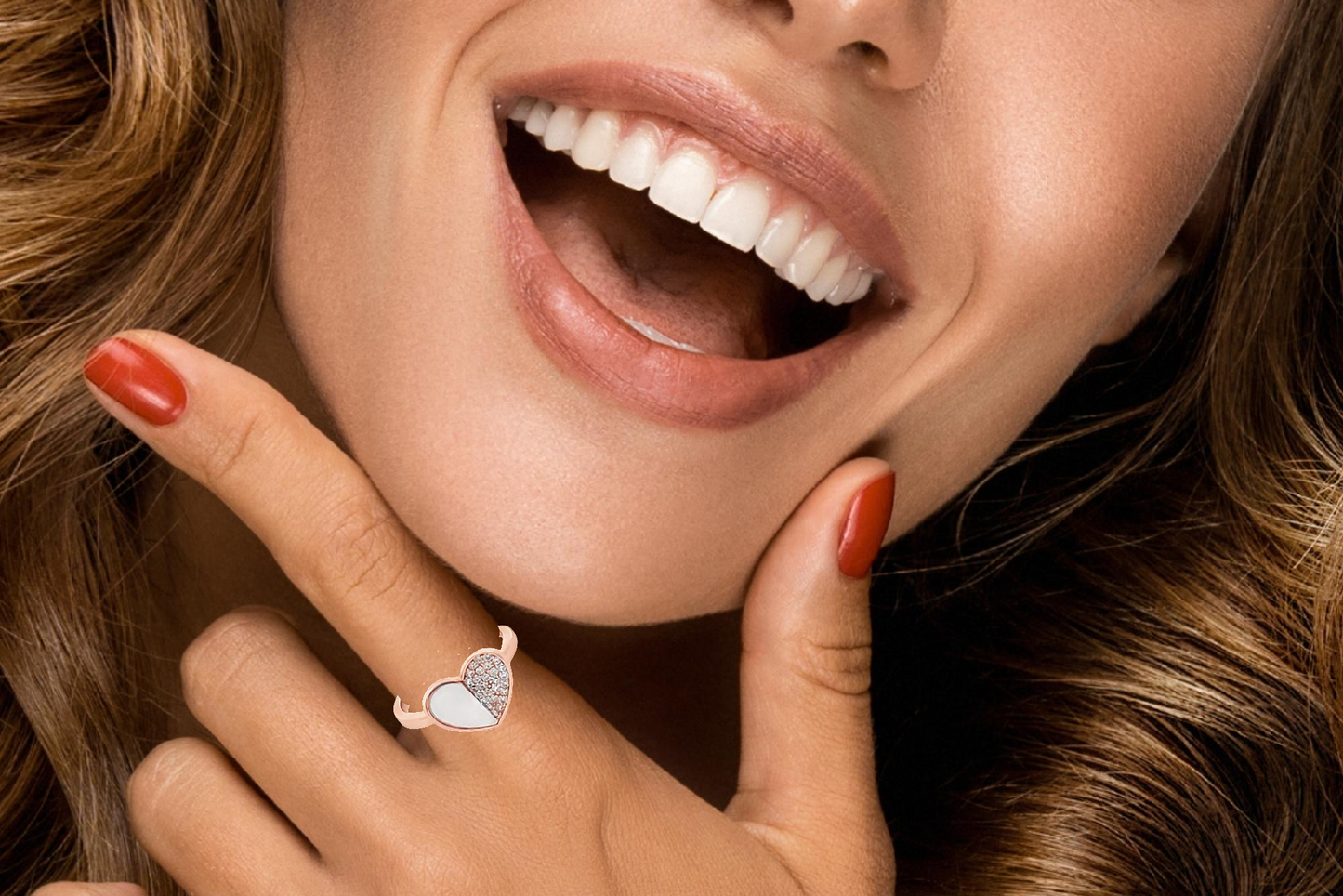Charming Heart-Shaped Ring