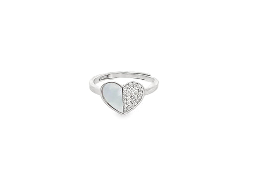 Charming Heart-Shaped Ring