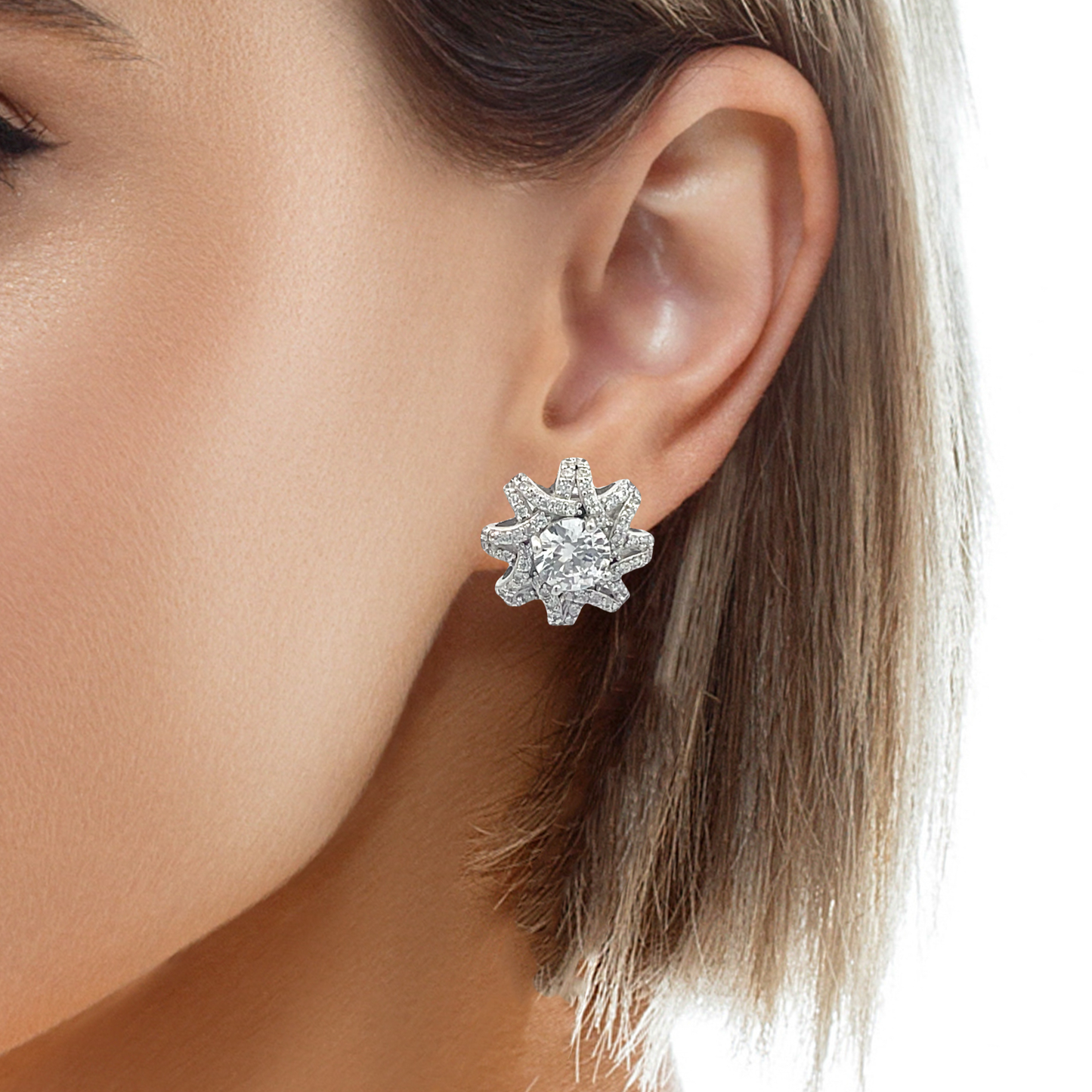 Elegant Starburst Earrings