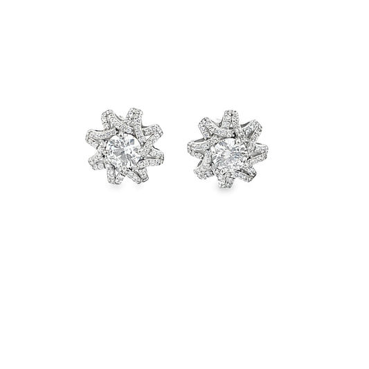 Elegant Starburst Earrings