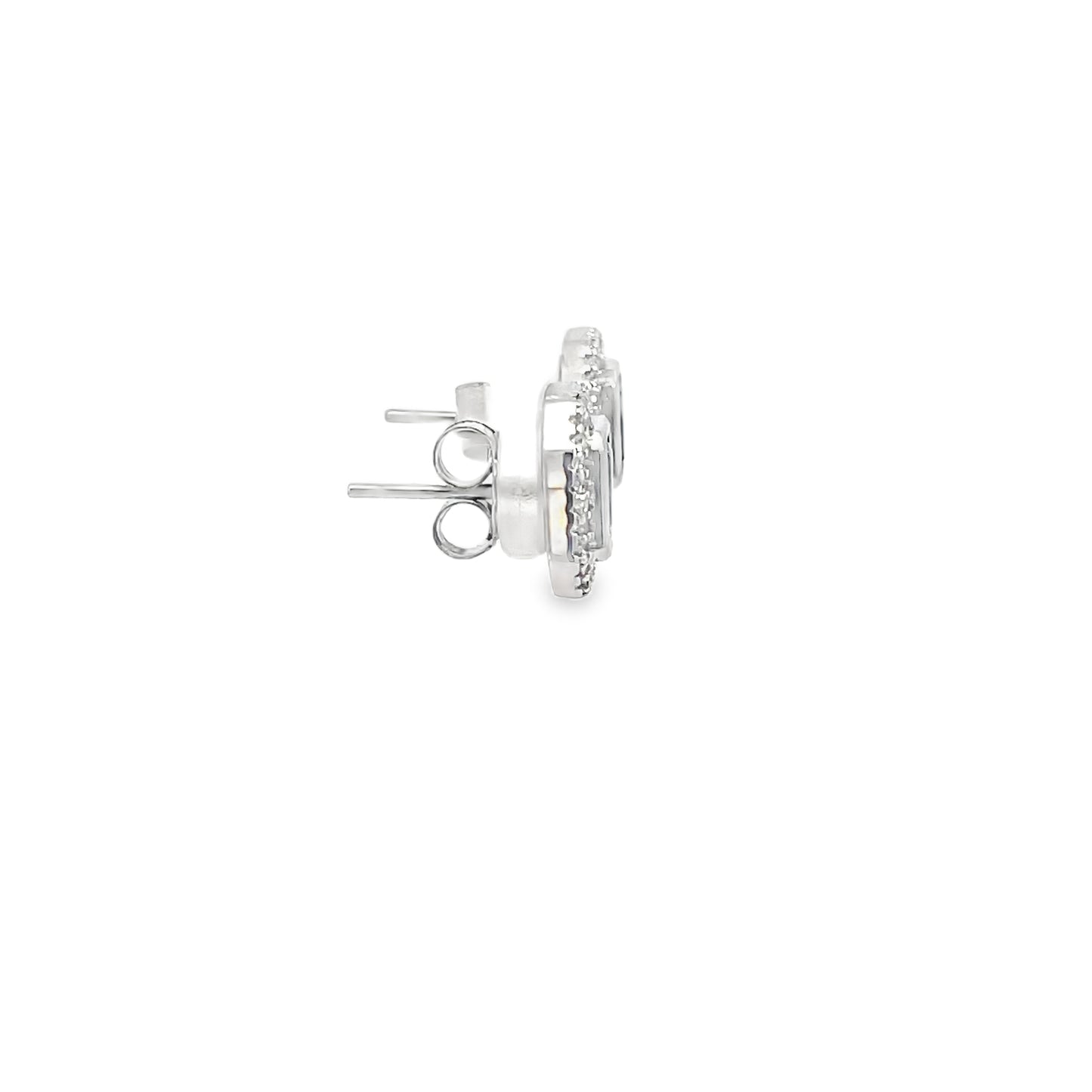 Elegant Emerald Stud Earrings