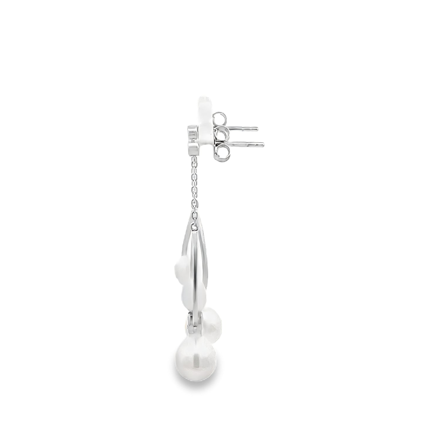 Elegant Pearl Drop Earrings