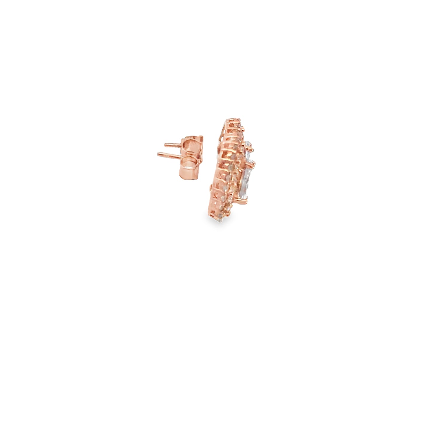 Elegant Rose Gold Earrings