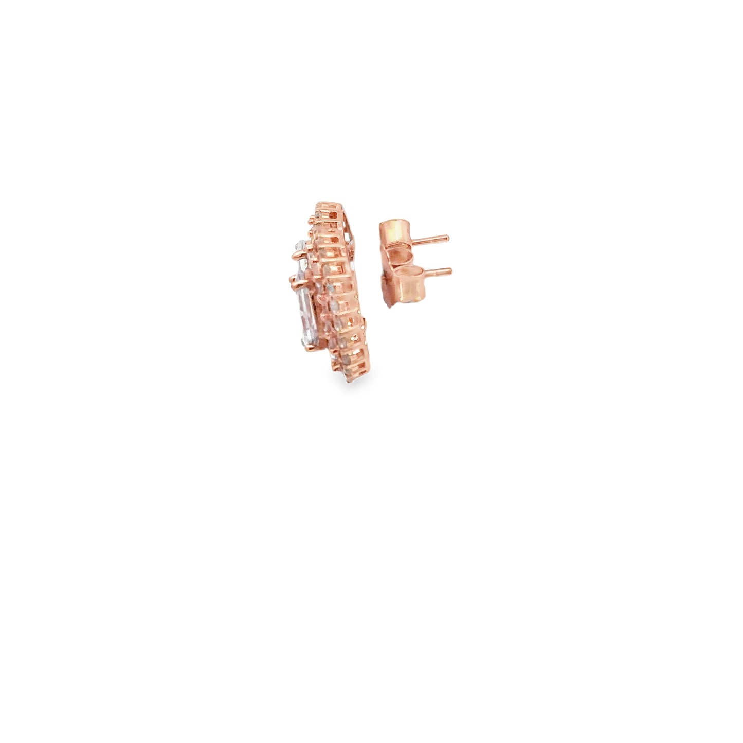 Elegant Rose Gold Earrings