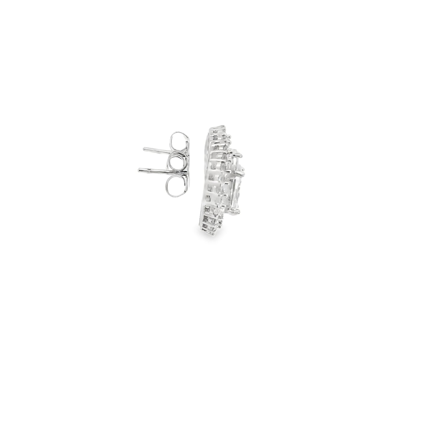 Elegant Silver Stud Earrings