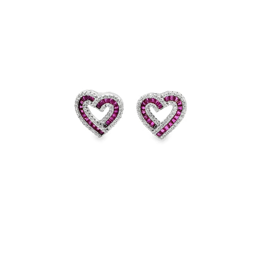 Charming Heart-Shaped Earrings