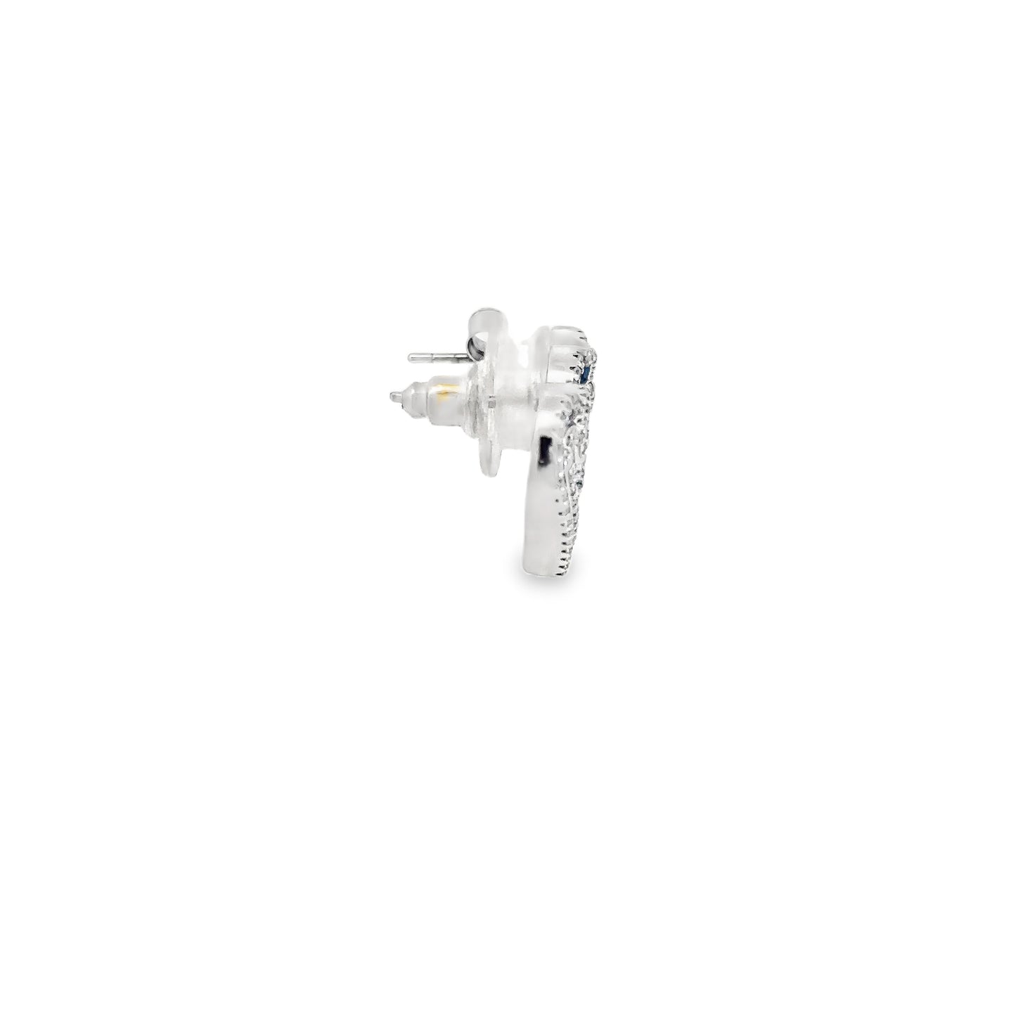 Elegant Heart-Shaped Earrings