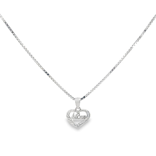 Elegant Heart Pendant Necklace