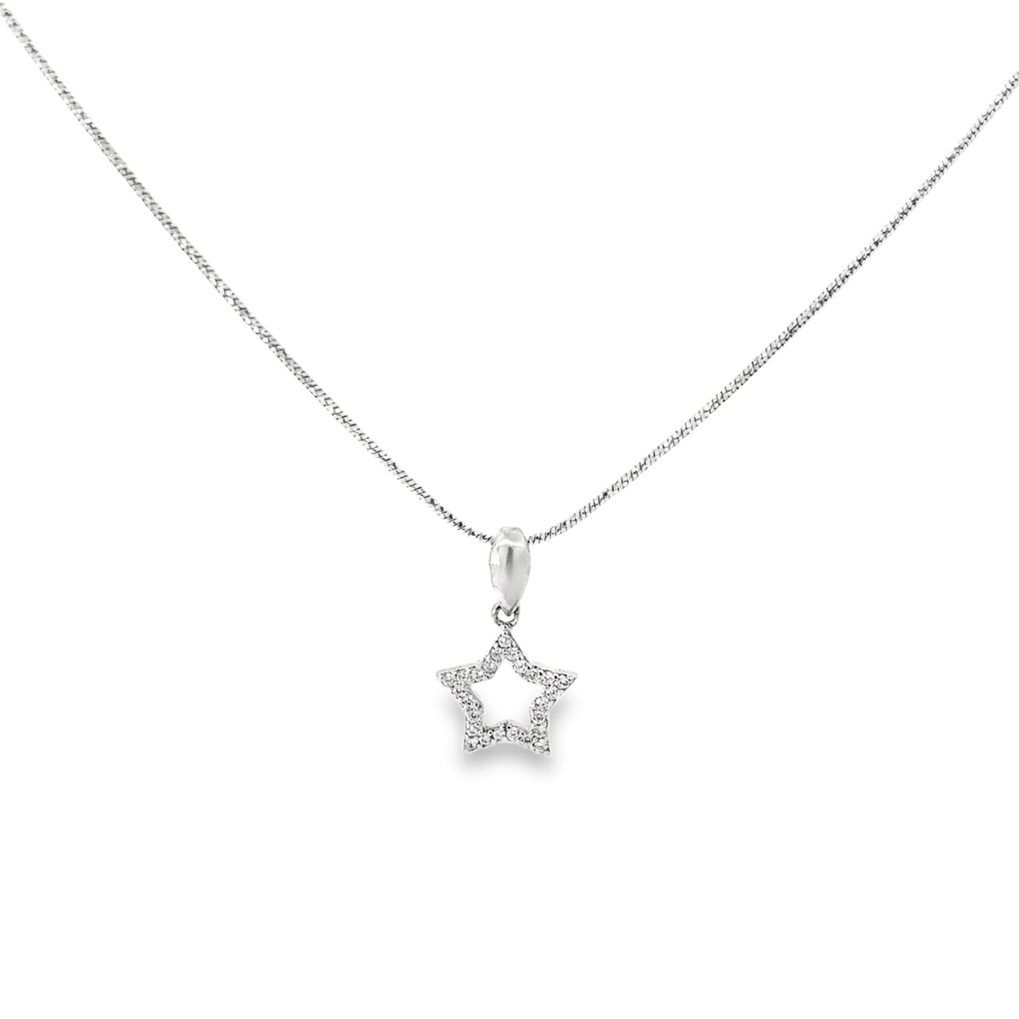 Elegant Star Pendant Necklace