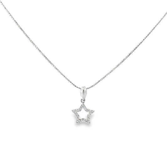 Elegant Star Pendant Necklace