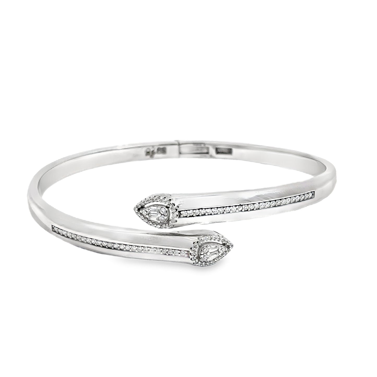 Elegant Silver Snake Bracelet