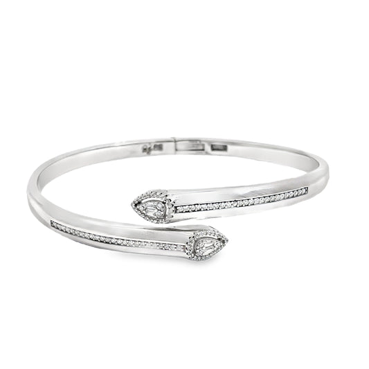 Elegant Silver Snake Bracelet