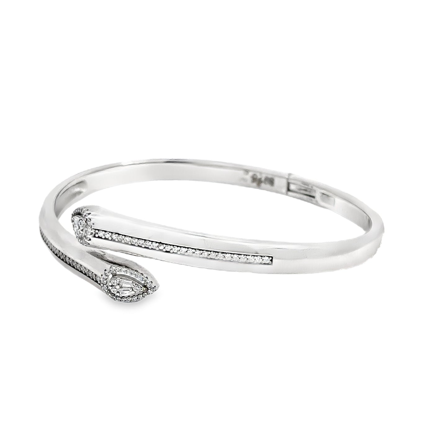 Elegant Silver Snake Bracelet