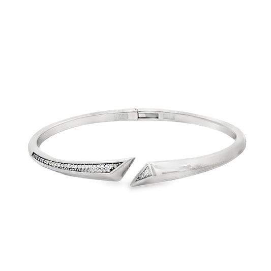 Elegant Silver Cuff Bracelet