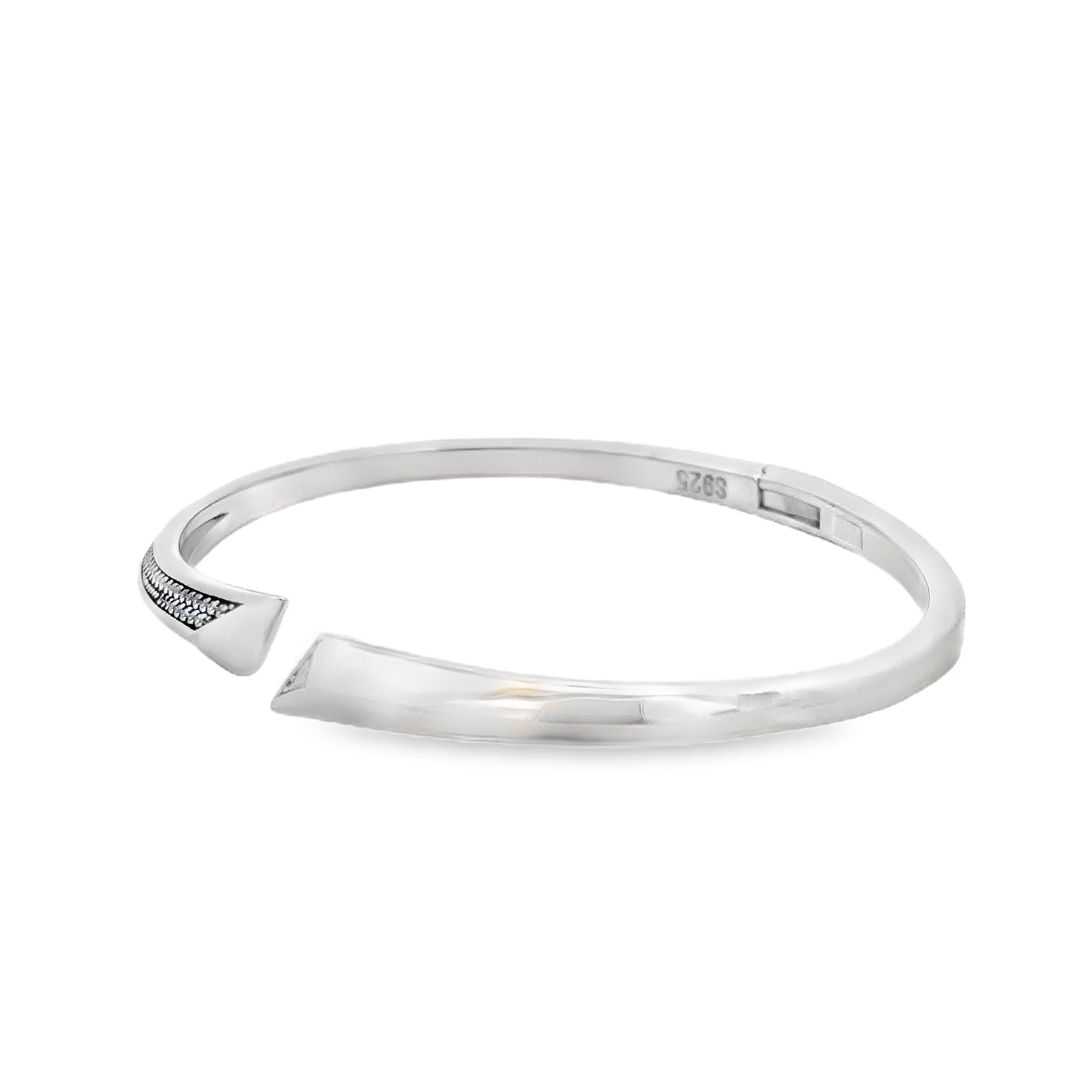 Elegant Silver Cuff Bracelet