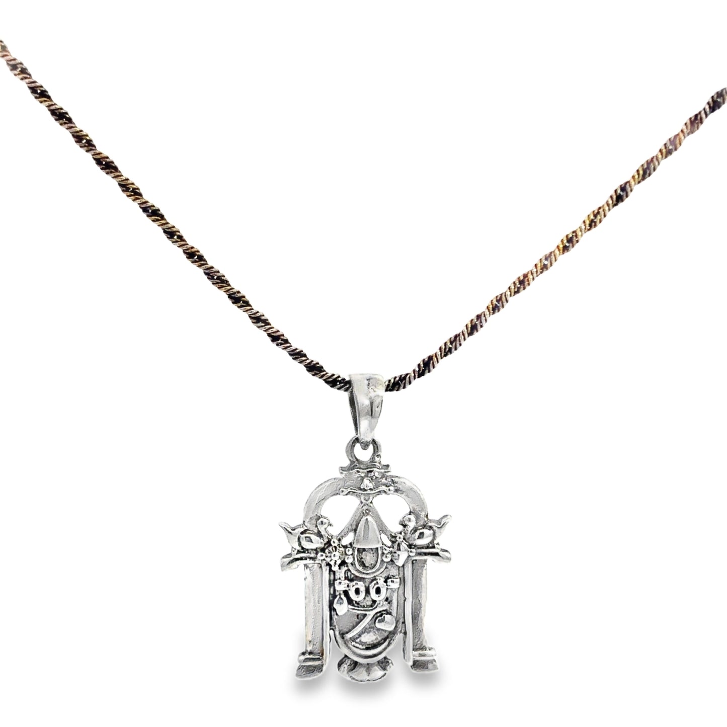 Elegant Silver Balaji Pendant