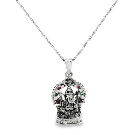 Elegant Ganesh Pendant Necklace