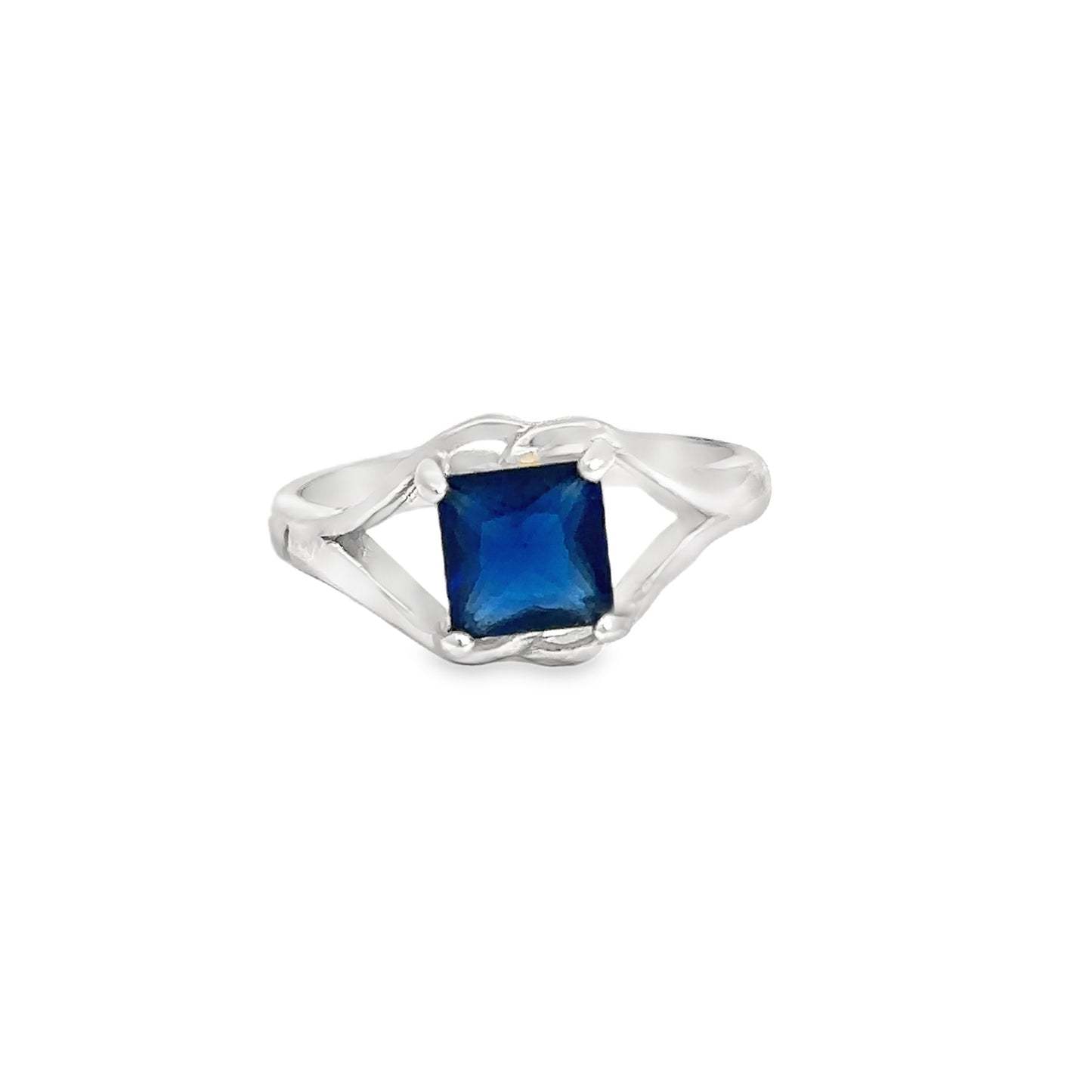 Elegant Blue Gemstone Toe-Rings