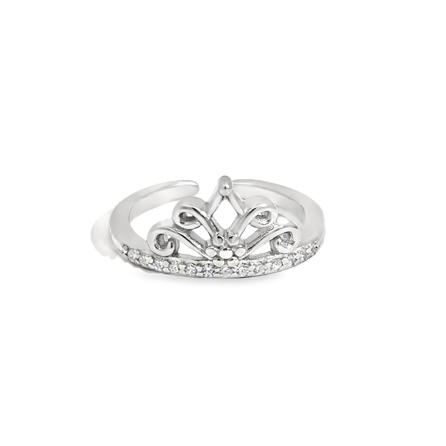 Elegant Crown-Style Toe-Rings