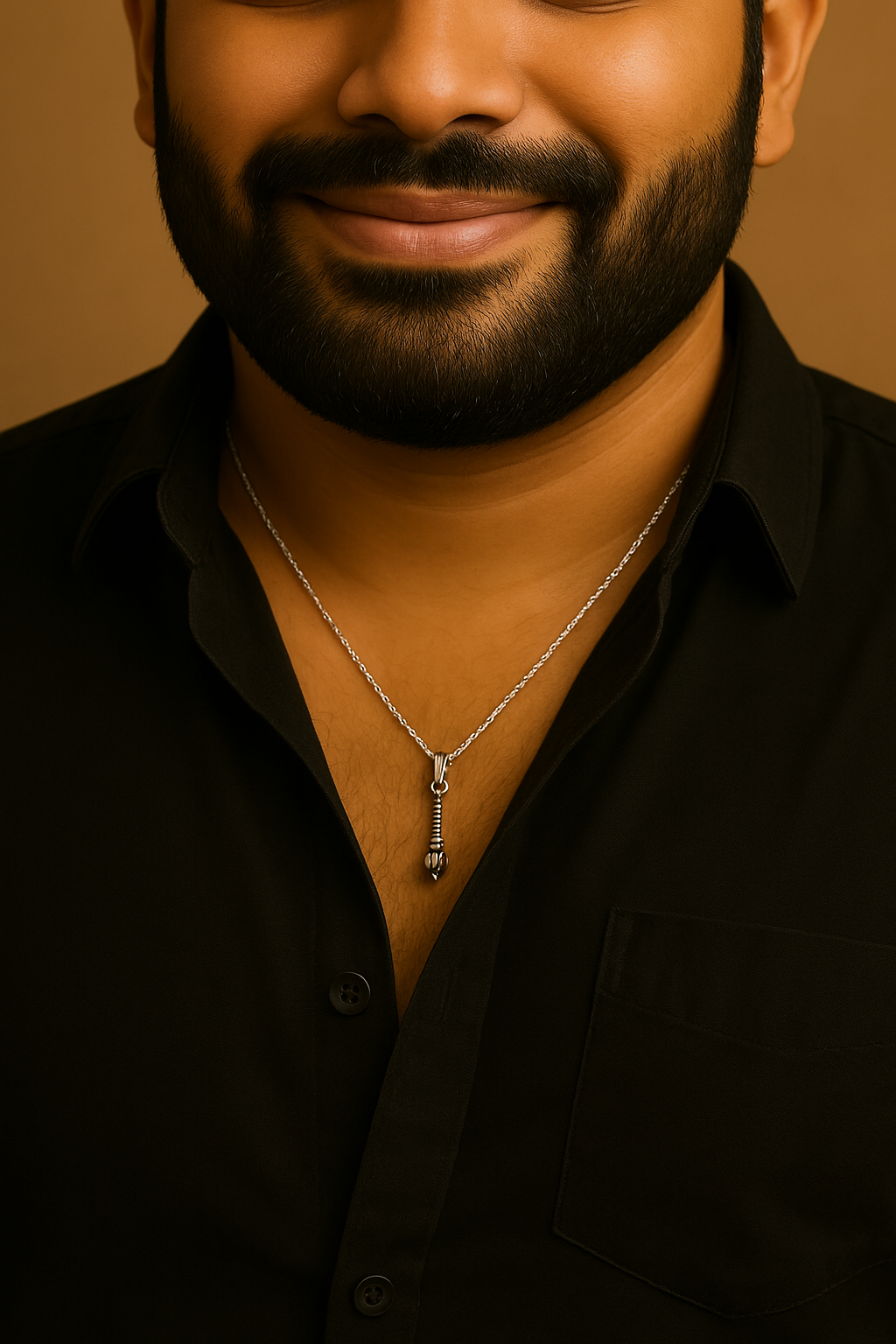 Elegant Silver Pendant Necklace