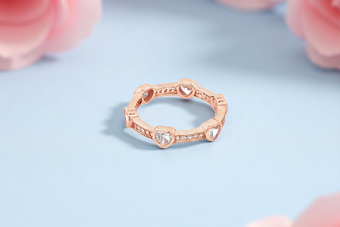 Charming Heart-Shaped Ring
